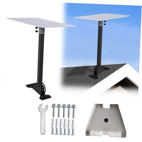 Starlink Gen 3 Heavy Duty Pivot Roof Mount with Starlink Gen 3 Pipe Adapter,