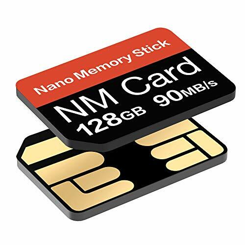 YAOMAISI Scheda NM 128 GB 90 MB/S Scheda di Memoria Nano Scheda Nano (s7w)