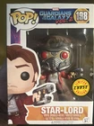 Funko Pop! Vinyl: Marvel - Star-Lord (Chase) #198 W/Protector