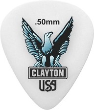 72-Pack of Clayton Acetal Standard Picks .50mm
