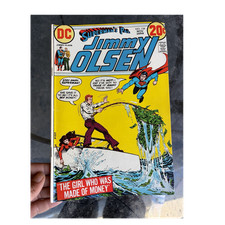 DC Comics Superman's Pal Jimmy Olsen #154 1972 Jack Kirby Girl Made of Money