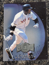 1996 Metal Universe Titanium #9 Mo Vaughn Boston Red Sox