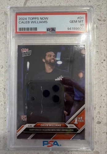 2024 Topps Now - Caleb Williams #D-1 /24667 (RC)