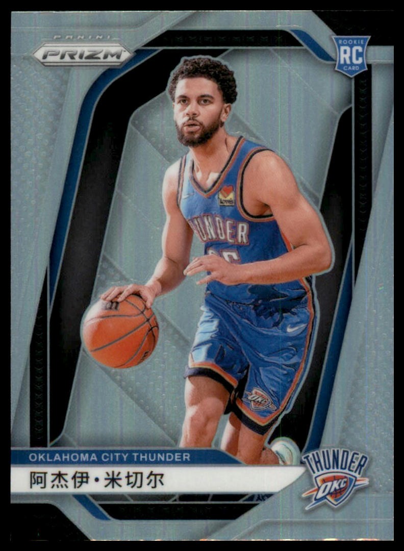 2024-25 Panini Prizm #226 Ajay Mitchell Prizms Silver