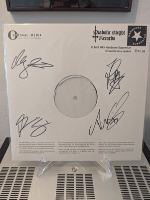 Hardcore Superstar Dreamin Casket D.M.R  Testpressung Vinyl signiert (Original)