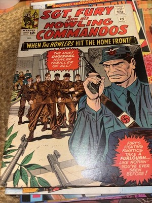 Sgt. Fury 24 -- Atom Bomb Secrets, Marvel 1965