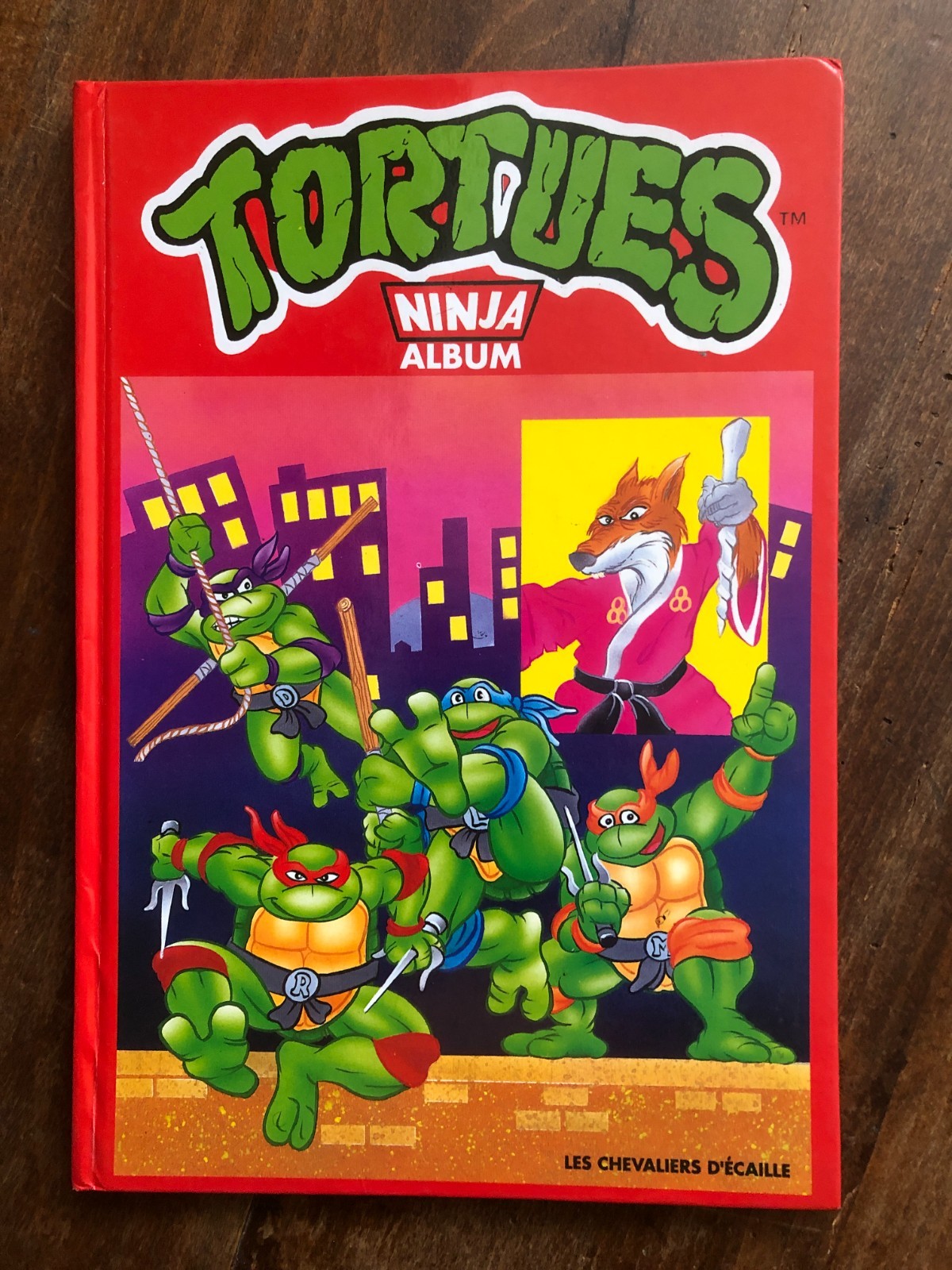 Tortues Ninja Album les chevaliers d'écaille - TMNT 1991