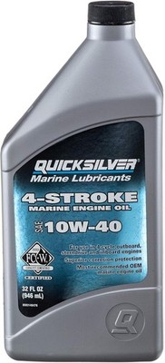 Quicksilver 80W-90 Premium Gear Lube - Marine Engine - 32 Ounce