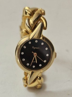 Elegante Raymond´s Quarz Watch Gold Farbend - Neue Batterie -