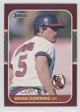 1987 Donruss Opening Day Box Set Brian Downing #9 0c4