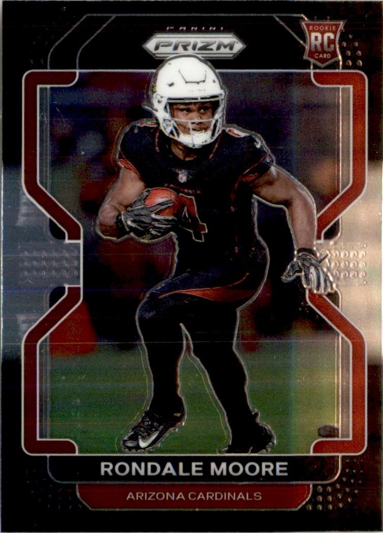 Rondale Moore 2021 Panini Chronicles Prizm Black RC #PB-22 Arizona Cardinals
