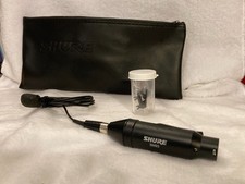 Shure SM93 Omnidirectional Mini Lavalier Condenser Mic, W/case Accessories
