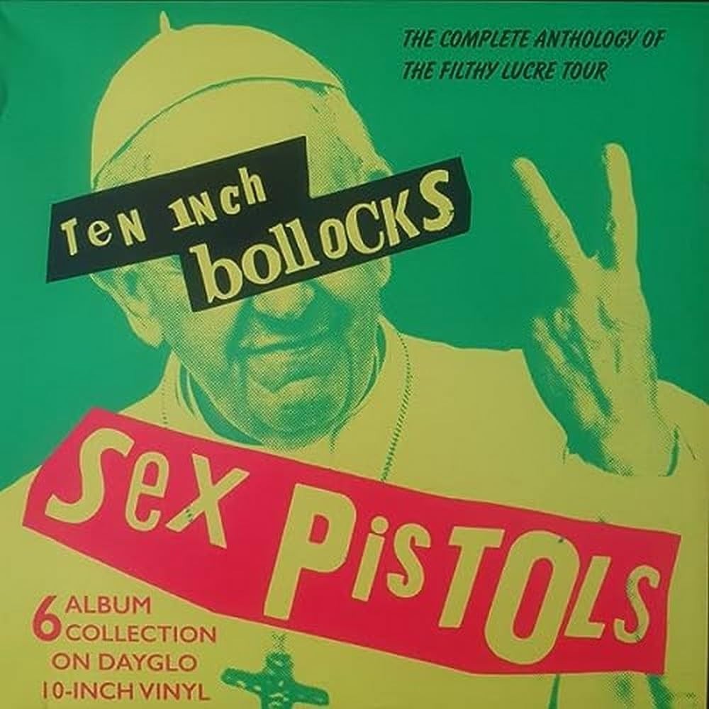 Sex Pistols - Ten Inch Bollocks - 6X 10 Coloured 10 Inch Vinyl - LIMI. ED. - 6LP
