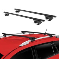 DachträGer GrundtäGer FüR Citroen BX Kombi 1982-1995 90Kg Aluminium Schwarz ABE