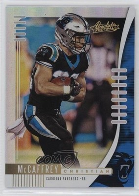 2019 Panini Absolute Spectrum Christian McCaffrey #83 0nr3