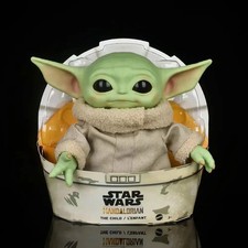 Mattel Disney Star Wars Baby Yoda The Child 11-Inch Plush Toy   Mandalorian