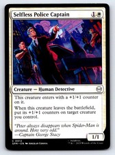 Selfless Police Captain 12 Common Marvel's Spider-Man Magic: The Gathering