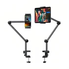 Long Arm Tablet Stand Phone Holder Lazy Bed Desk Mount For iPad iPhone Samsung