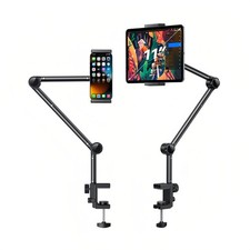 Long Arm Tablet Stand Phone Holder Lazy Bed Desk Mount For iPad iPhone Samsung