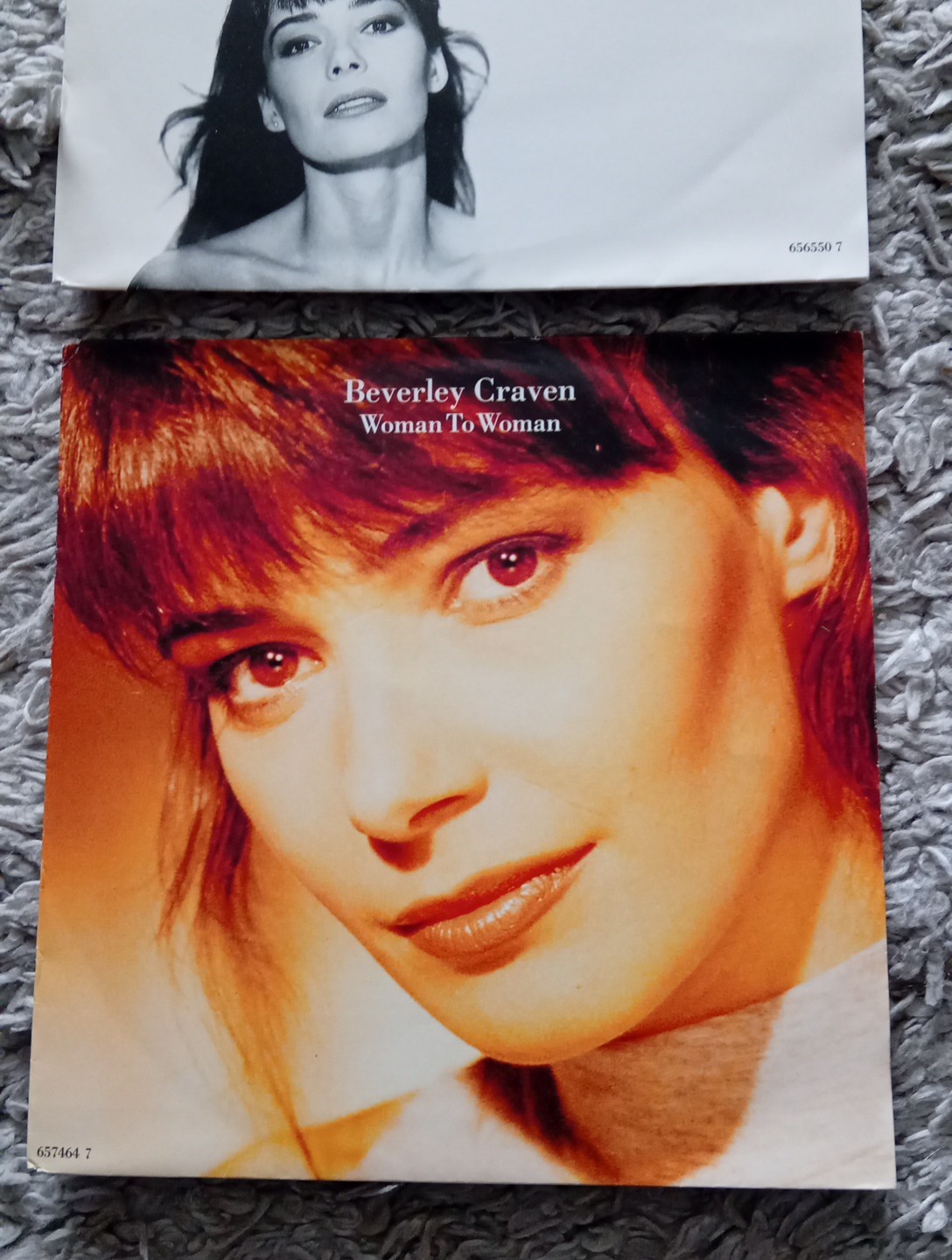 Beverley Craven - Woman To Woman &  Holding On  7" Vinyl Singles 