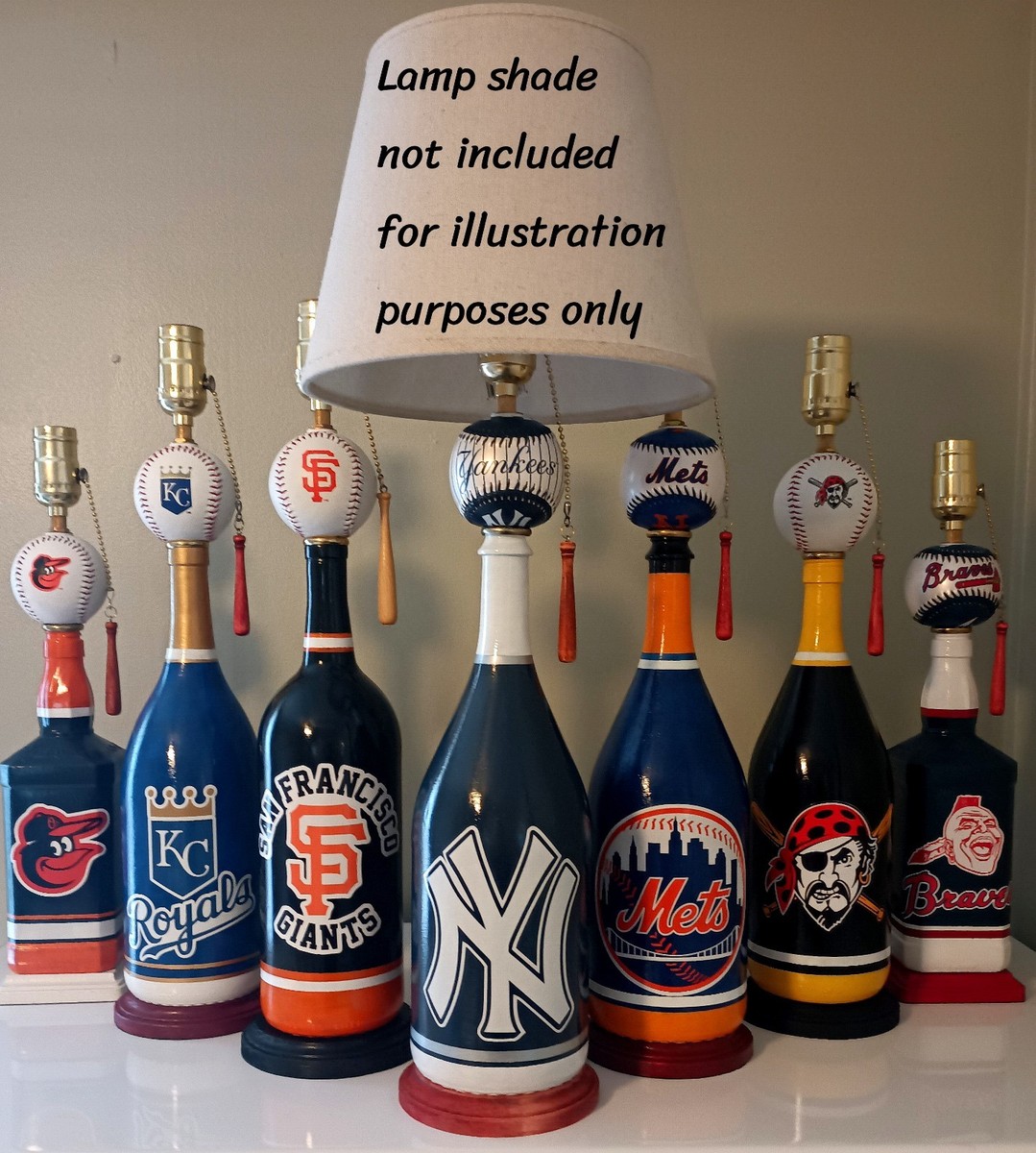 New York Yankees Baseball Handcrafted Lamp | eBay