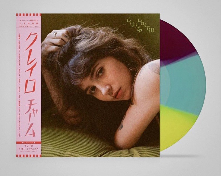 CLAIRO Charm JAPAN EDITION LP OBI Tri Colour Vinyl W Poster