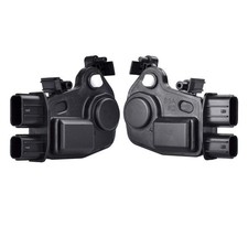 2pcs Door Lock Actuator Motor Front Left And Right Compatible With 2003 Black
