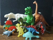 Lot of 13 Schleich / Safari Ltd / Unbranded Dinosaurs