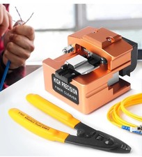 Fiber Cleaver, Fiber Cleaver Tool 16 Cutting Points & 36000 Cutting Times Optic 