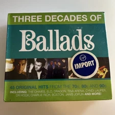 Rare CD 💿 45 Songs Import Collection of Ballads Lauper Joplin ELO h2993