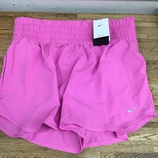 Nike Dri-Fit Women s Training Shorts Size XL Loose Fit Pink New KK-7