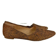 Madewell Flat Shoe Womens Lizbeth in Dotted Calf Hair Flat Size 8 Ballet Loafer