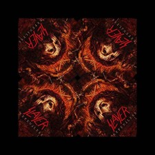 Image of Slayer Bandana Repentless Band Logo new Official Black 21in x 21in One Size
