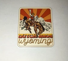 Dutch Bros Ultra Rare Exclusive Sticker Wyoming
