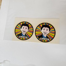 What Me Worry Alfred E Neuman Decal Sticker Extremely Rare Great Condition X2