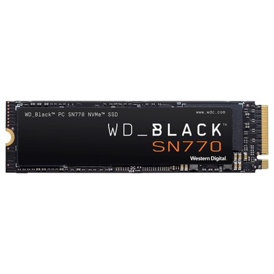 WD_BLACK SN770 250GB NVMe M.2 SSD, M.2 2280 NVMe SSD, Gaming Solid State drive, 