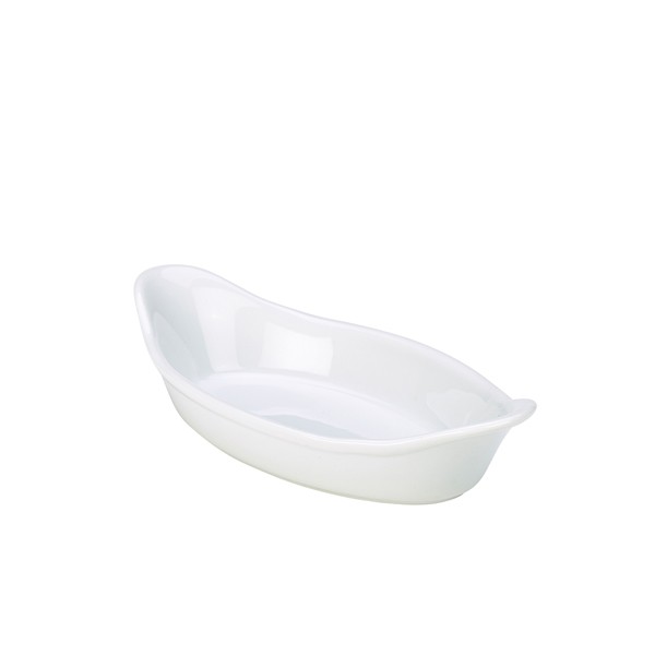 GenWare Oval Eared Dish For Cafes Hotels Restaurants 25cm/ 9.75"" Pack of 4