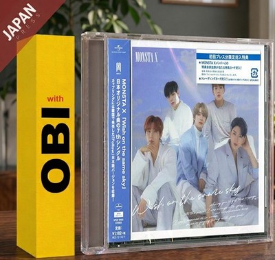MONSTA X - Wish on the Same Sky (Regular First Press w/OBI CD Japan Import K-Pop