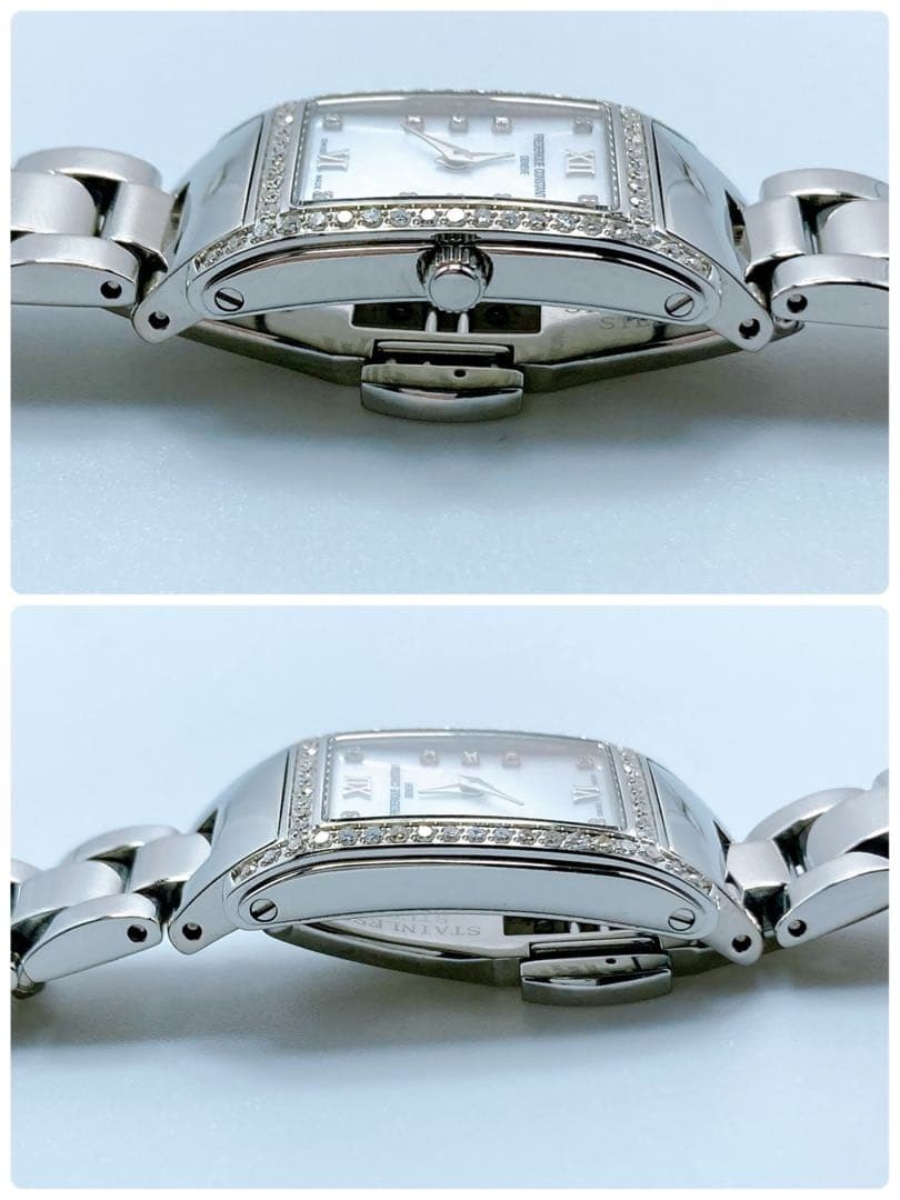 Frederique Constant Classic Cale Shell Diamond Wa… - image 5