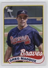 2023 Archives 1989 Topps Doubleheaders Greg Maddux John Smoltz #89DH-24 HOF 11oh