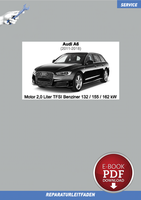 PDF Audi A6 (2011-2018) Reparaturanleitung Motor 2,0 Liter Tfsi 179/211/220 PS