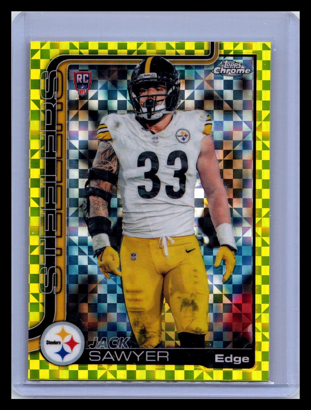 Jack Sawyer Topps Chrome #357 Lime Green X-Fractor