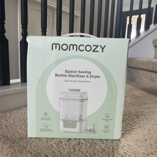Momcozy Bottle Sterilizer and Dryer, Modular Nesting Space Saving Design, 6 Bo 1