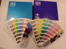 Pantone Chip Solid Chips Coated & Uncoated Sample Books & Fan Books