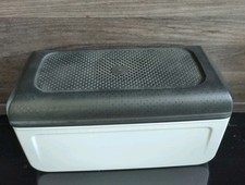 Tupperware Brotbehälter Brotkasten mit Deckel Weiß Schwarz 