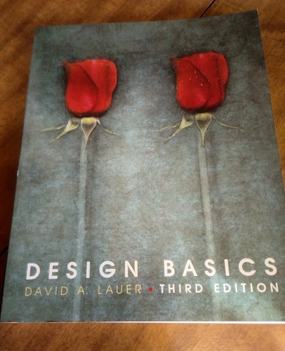 Art Textbook Instruction Paint DESIGN BASIC Paperback David Lauer VGC Watercolor - Foto 5 di 5