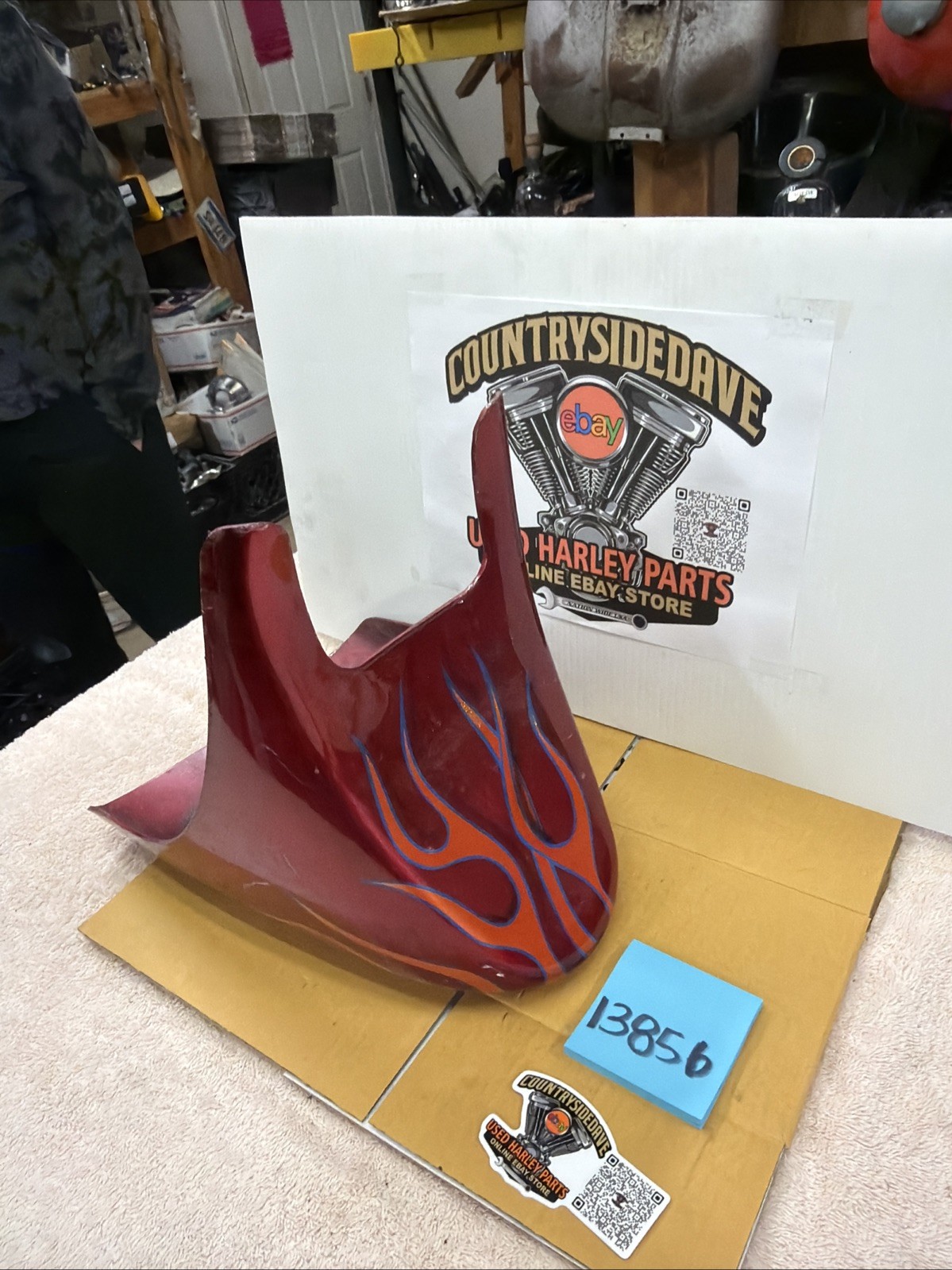 Harley Chin Spoiler OEM Dyna Softail No Bracket Pro Street Unkown Fitment