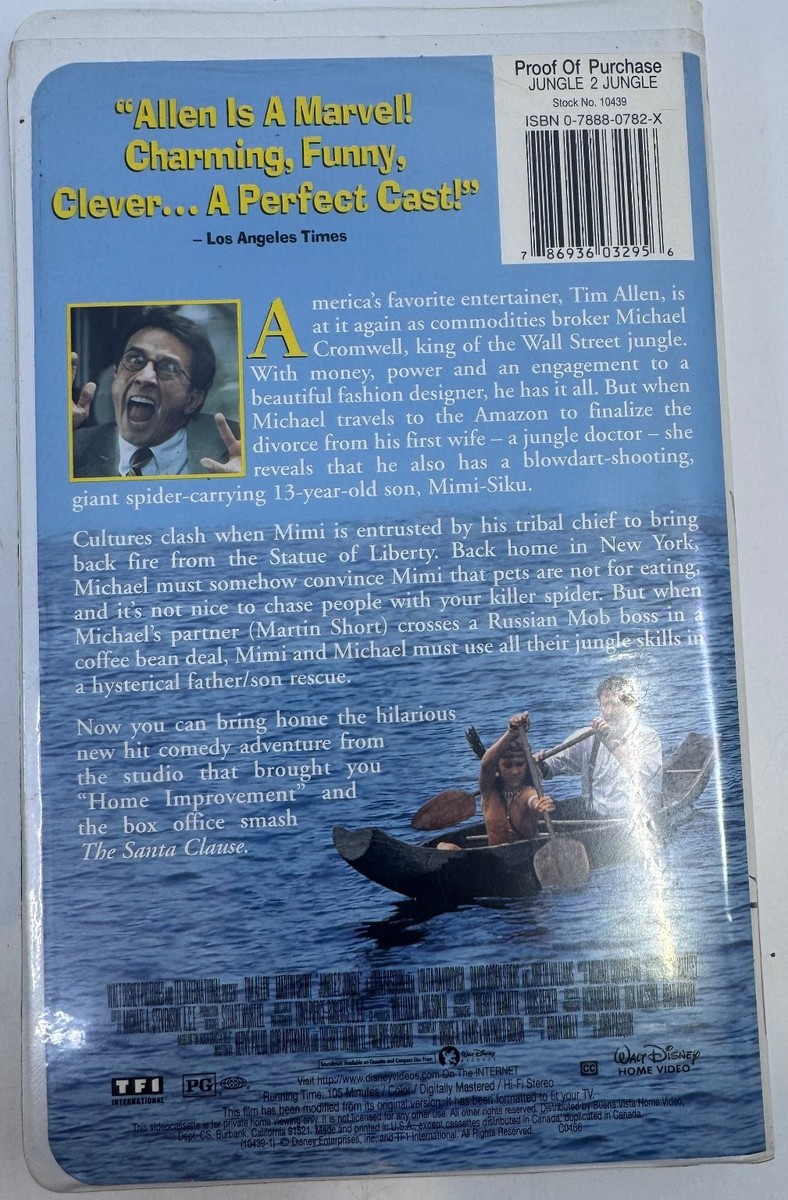 Jungle 2 Jungle (VHS, 1997) for sale online | eBay