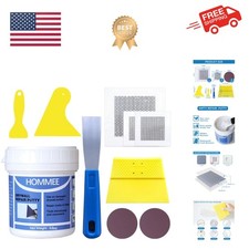 Drywall Repair Kit,Drywall Hole Patch Repair Kit,Wall Spackle Paste 9.8OZ to ...