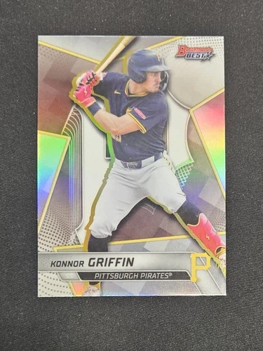 New ListingKonnor Griffin Refractor Bowmans Best 2025 Pittsburgh Pirates Top Prospects TP27